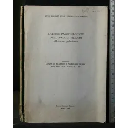 RICERCHE PALETNOLOGICHE NELL'ISOLA DI FILICUDI (RELAZIONE