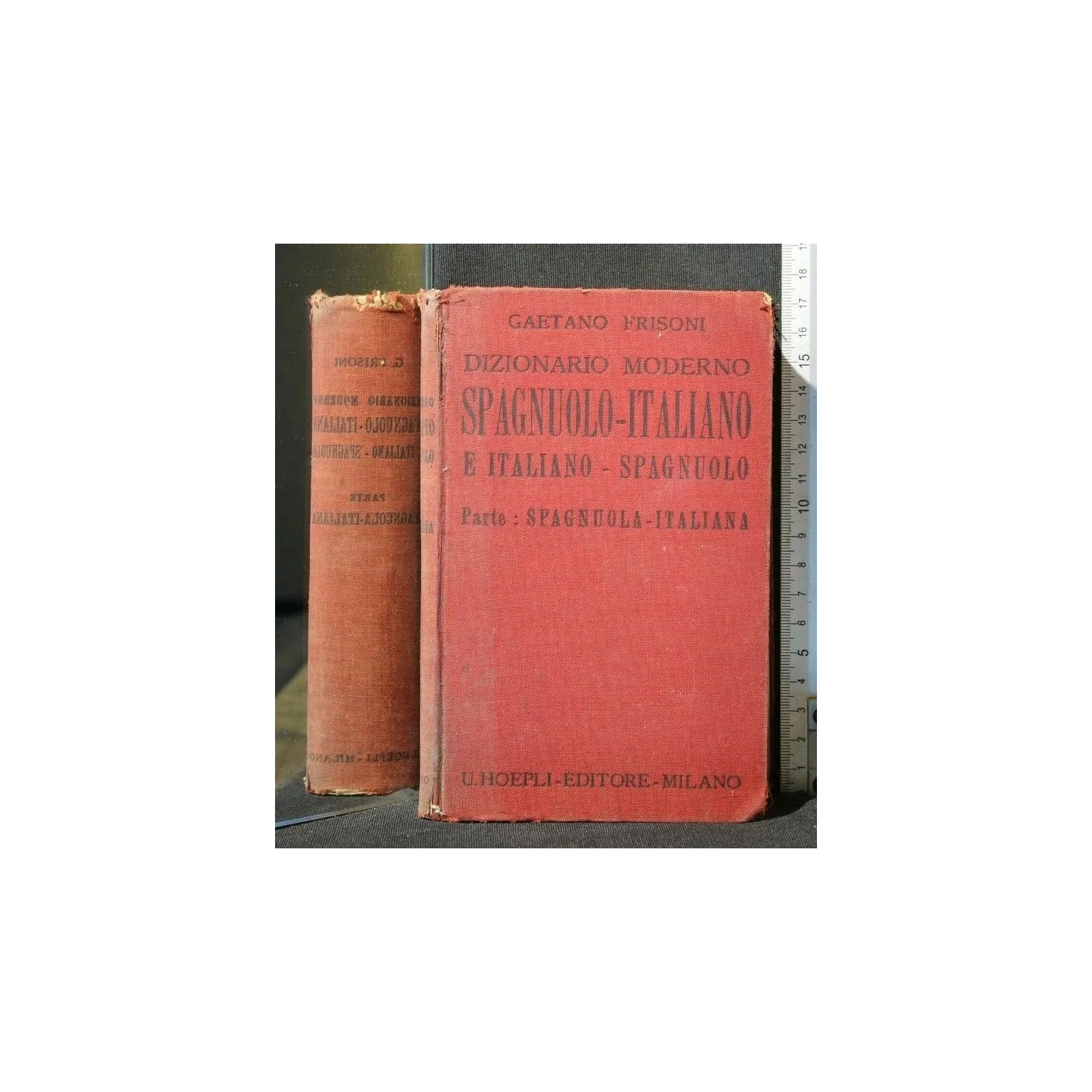 DIZIONARIO MODERNO SPAGNUOLO-ITALIANO E ITALIANO-SPAGNUOLO PART