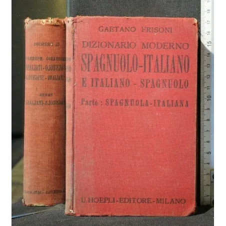 DIZIONARIO MODERNO SPAGNUOLO-ITALIANO E ITALIANO-SPAGNUOLO PART