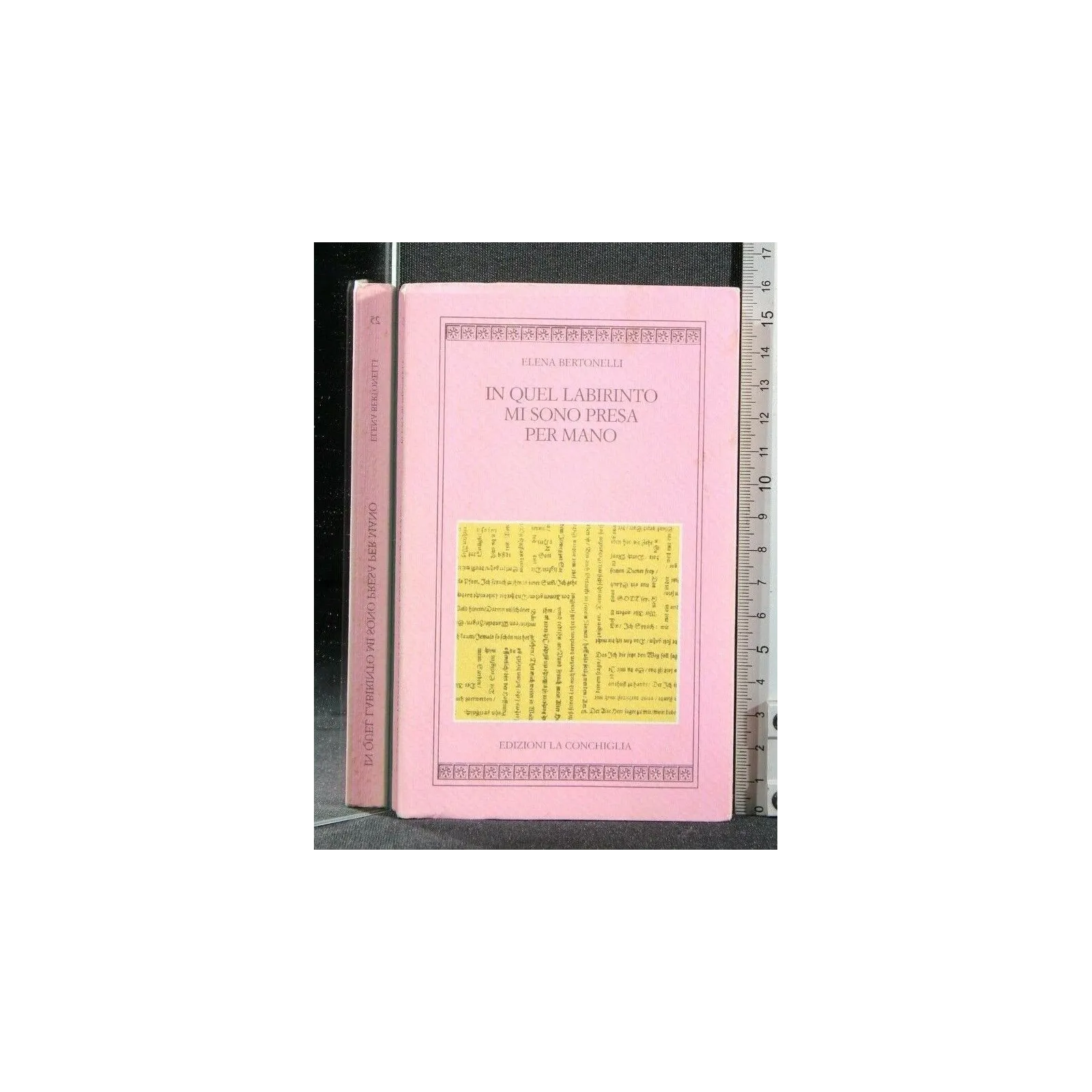 IN QUEL LABIRINTO MI SONO PRESA PER MANO