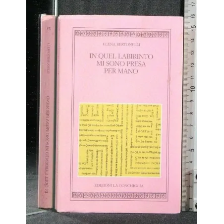 IN QUEL LABIRINTO MI SONO PRESA PER MANO