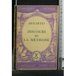 DISCOURS DE LA METHODE