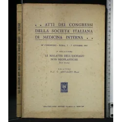 ATTI DEI CONGRESSI DELLA SOCIETA' ITALIANA DI MEDICINA INTERNA