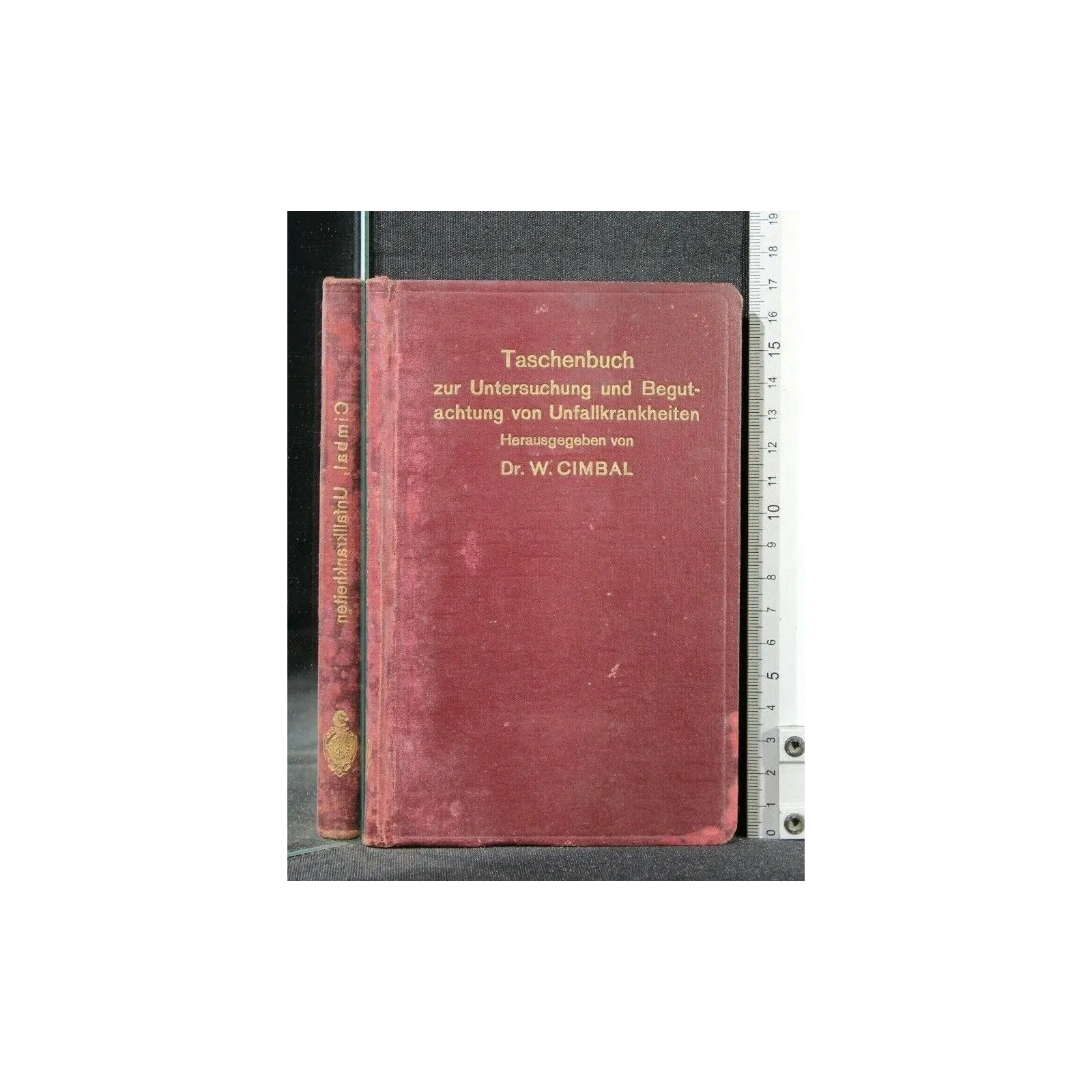 TASCHENBUCH ZUR UNTERSUCHUNG UND BEGUTACHTUNG VON