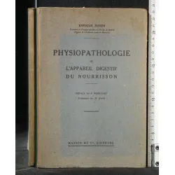 PHYSIOPATHOLOGIE DE L'APPAREIL DIGESTIF DU NOURRISSON
