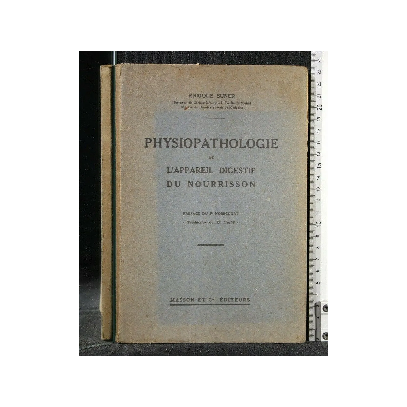 PHYSIOPATHOLOGIE DE L'APPAREIL DIGESTIF DU NOURRISSON