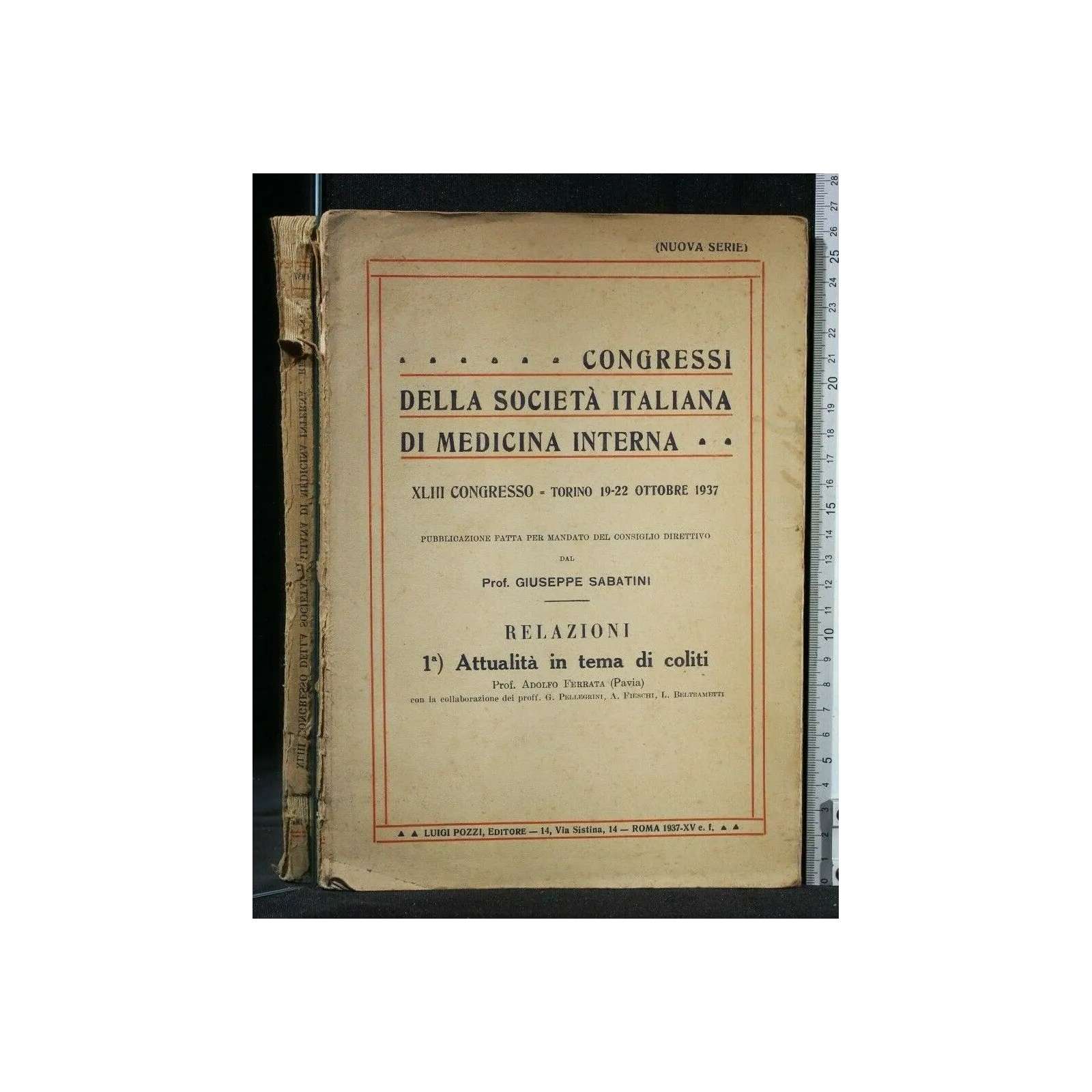 CONGRESSI DELLA SOCIETA' ITALIANA DI MEDICINA INTERNA 1°