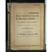CONGRESSI DELLA SOCIETA' ITALIANA DI MEDICINA INTERNA 1°