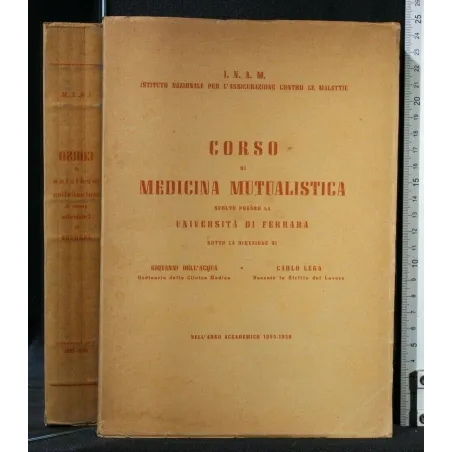 CORSO DI MEDICINA MUTUALISTICA SVOLTO PRESSO L'UNIVERSITÀ DI