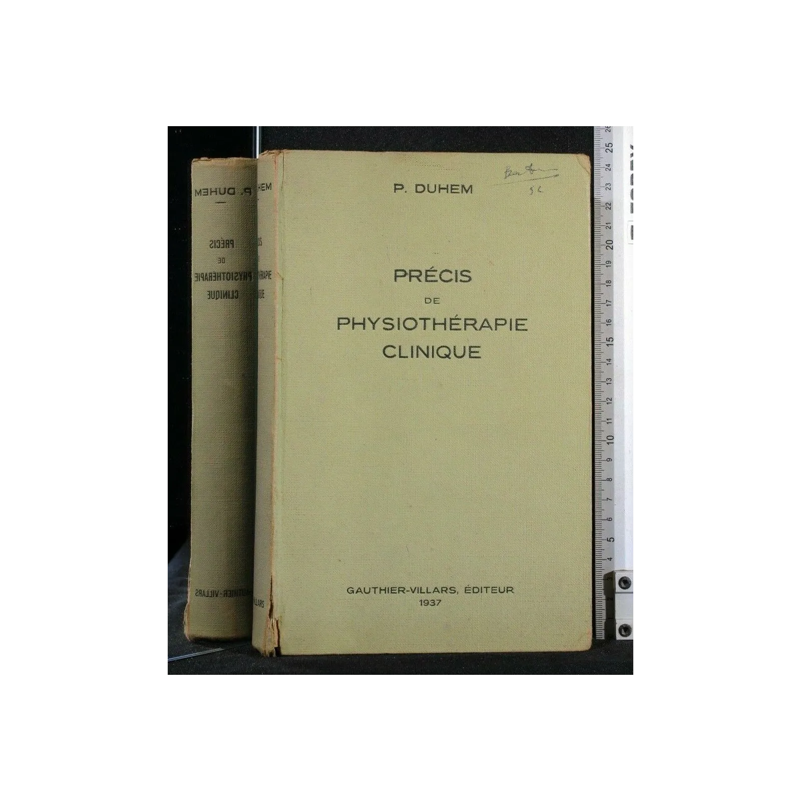 PRECIS DE PHYSIOTHERAPIE CLINIQUE