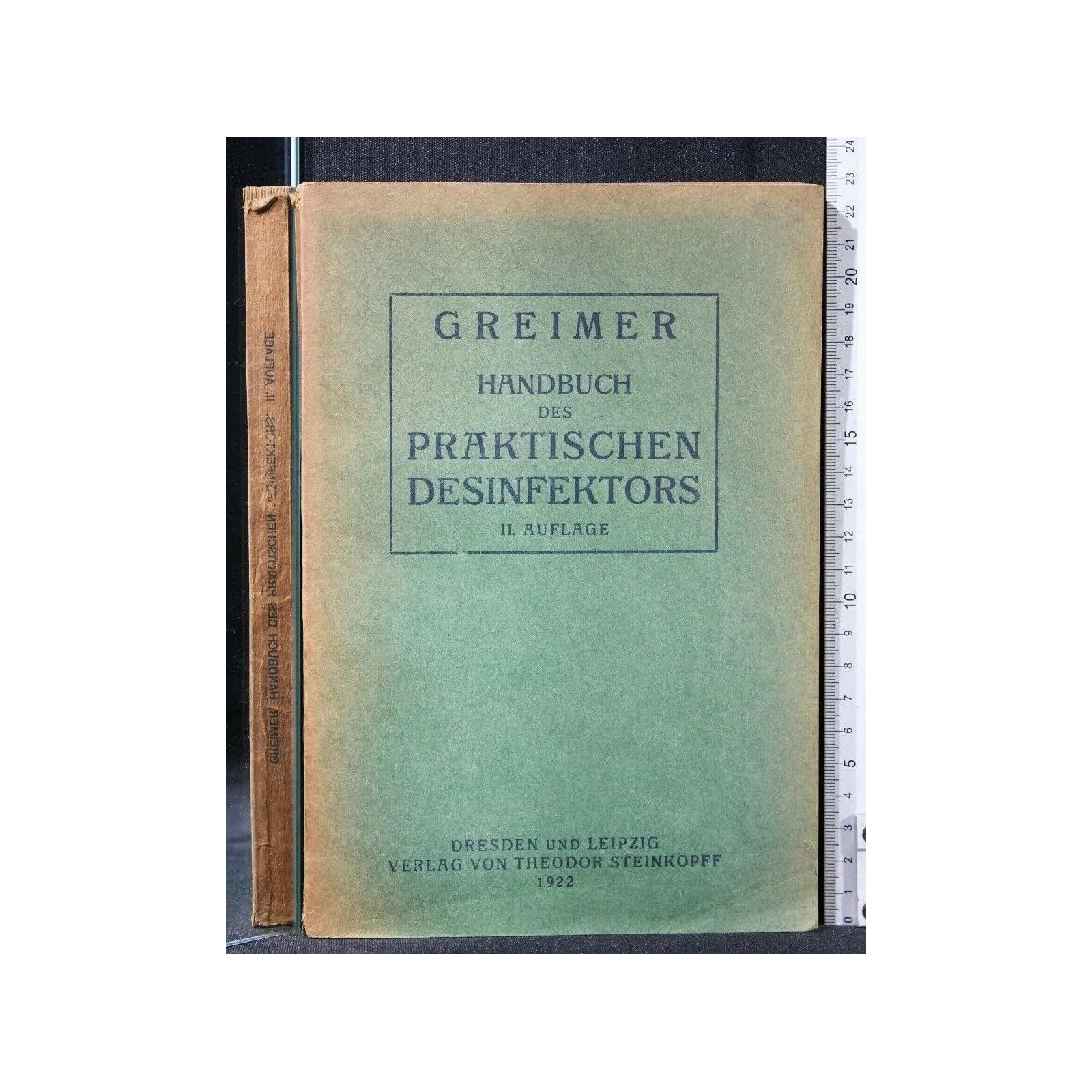 HANDBUCH DES PRAKTISCHEN DESINFEKTORS