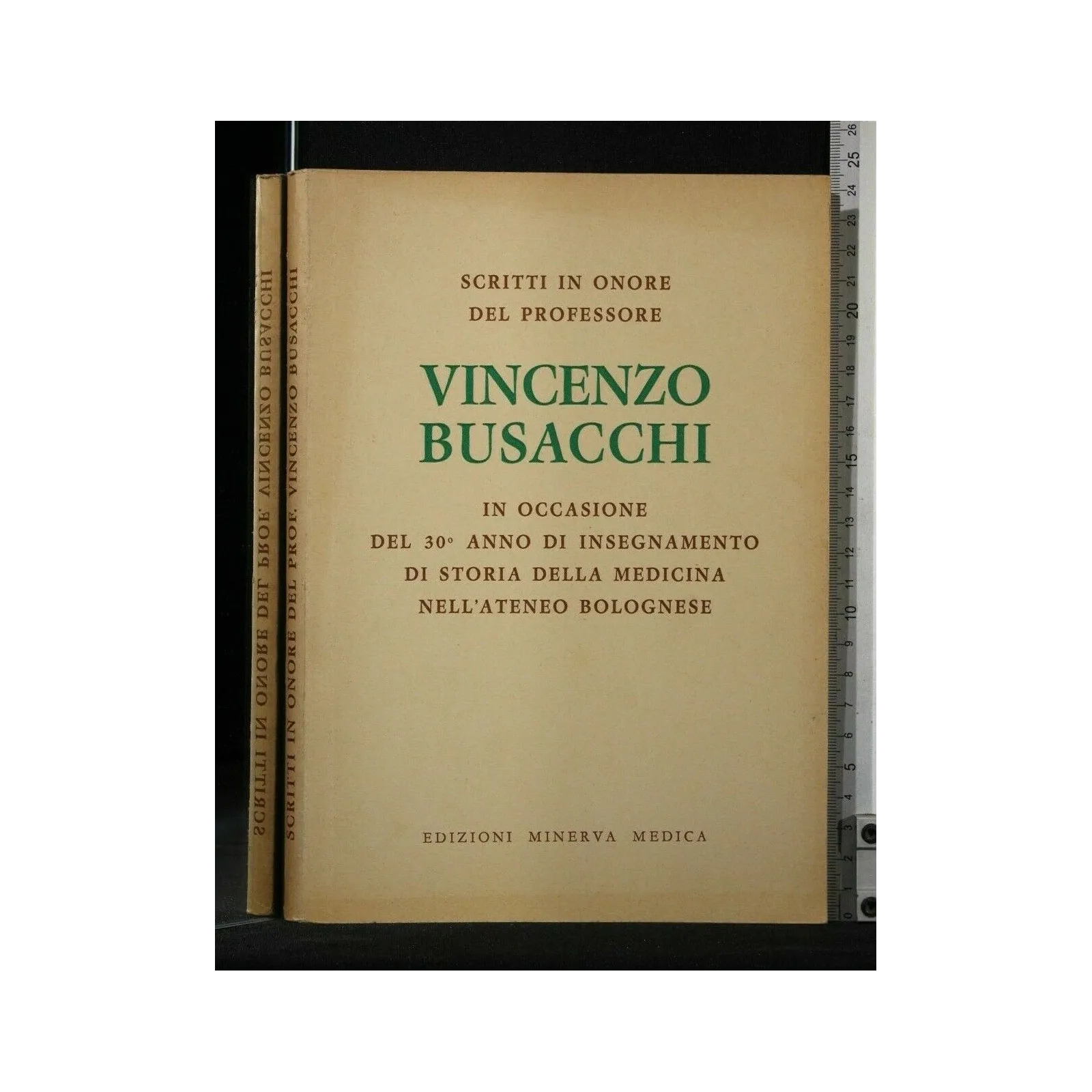 SCRITTI IN ONORE DEL PROFESSORE VINCENZO BUSACCHI IN OCCASIONE