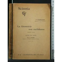 SCIENTIA LA GEOMETRIE NON EUCLIDIENNE