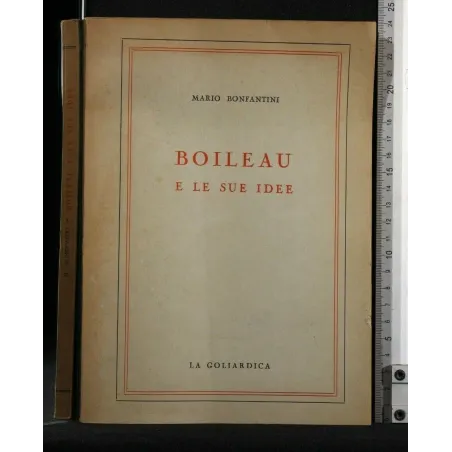BOILEAU E LE SUE IDEE