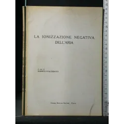 LA IONIZZAZIONE NEGATIVA DELL'ARIA