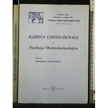 HABITUS COSTITUZIONALR R PATOLOGIA OTORINOLARINGOLOGICA