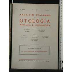 LA VASCOLARIZZAZIONE DEL LABIRINTO UMANO ARCHIVIO ITALIANO DI