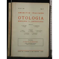 LE NEOPLASIE DEL RINOFARINGE ARCHIVIO ITALIANO DI OTOLOGIA