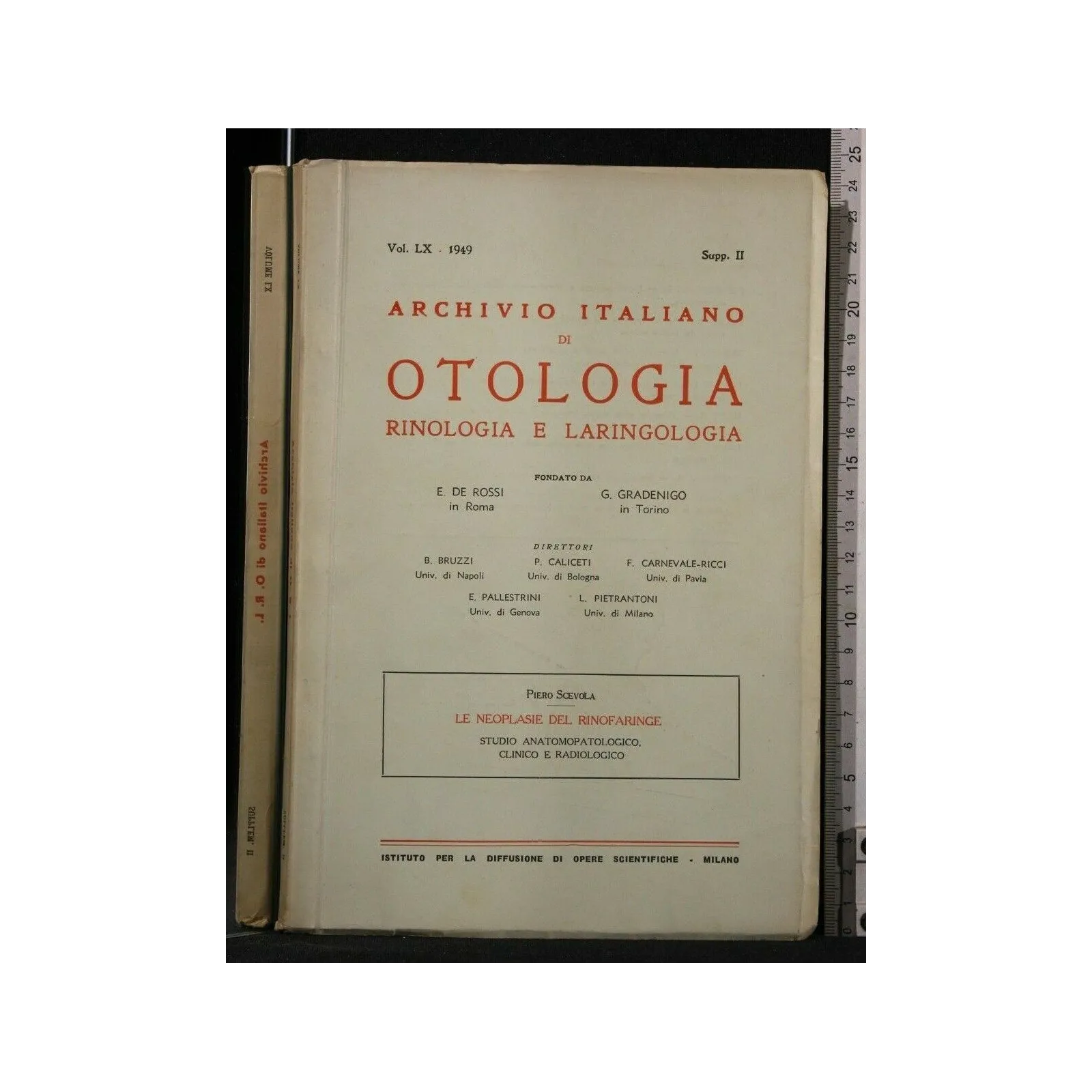LE NEOPLASIE DEL RINOFARINGE ARCHIVIO ITALIANO DI OTOLOGIA