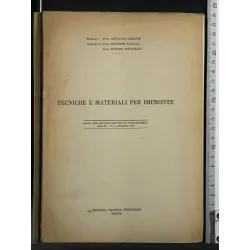 TECNICHE E MATERIALI PER IMPRONTE ESTRATTO DELLA "RIVISTA