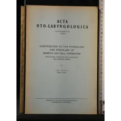 CONTRIBUTION TO THE PHYSIOLOGY AND PATHOLOGY OF MASTOID AIR CELL