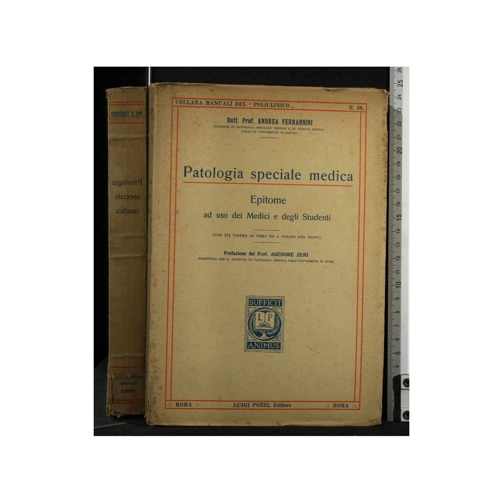 PATOLOGIA SPECIALE MEDICA EPITOME AD USO DEI MEDICI E DEGLI