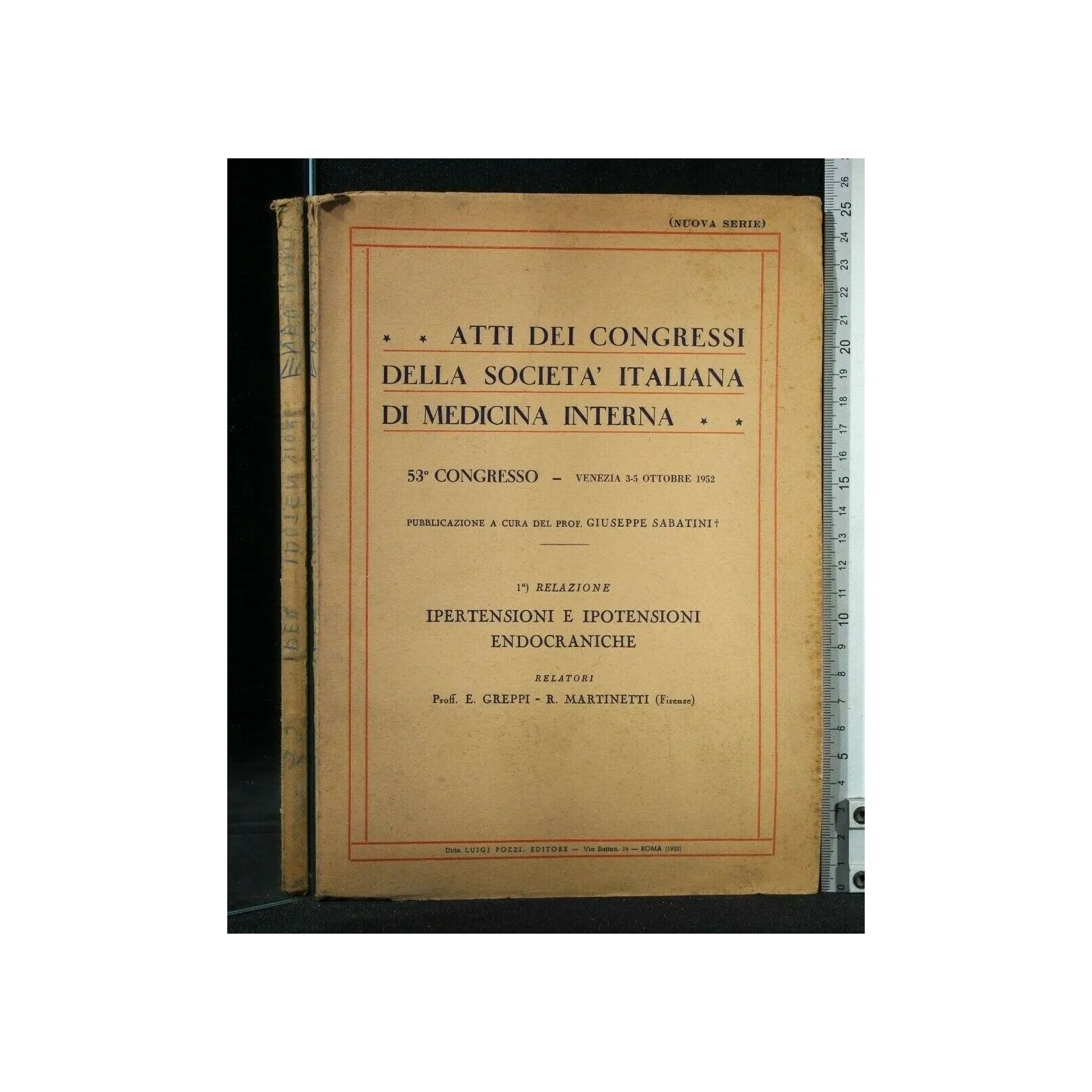 ATTI DEI CONGRESSI DELLA SOCIETA' ITALIANA DI MEDICINA INTERNA