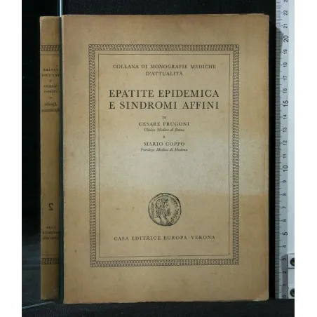 EPATITE EPIDEMICA E SINDROMI AFFINI