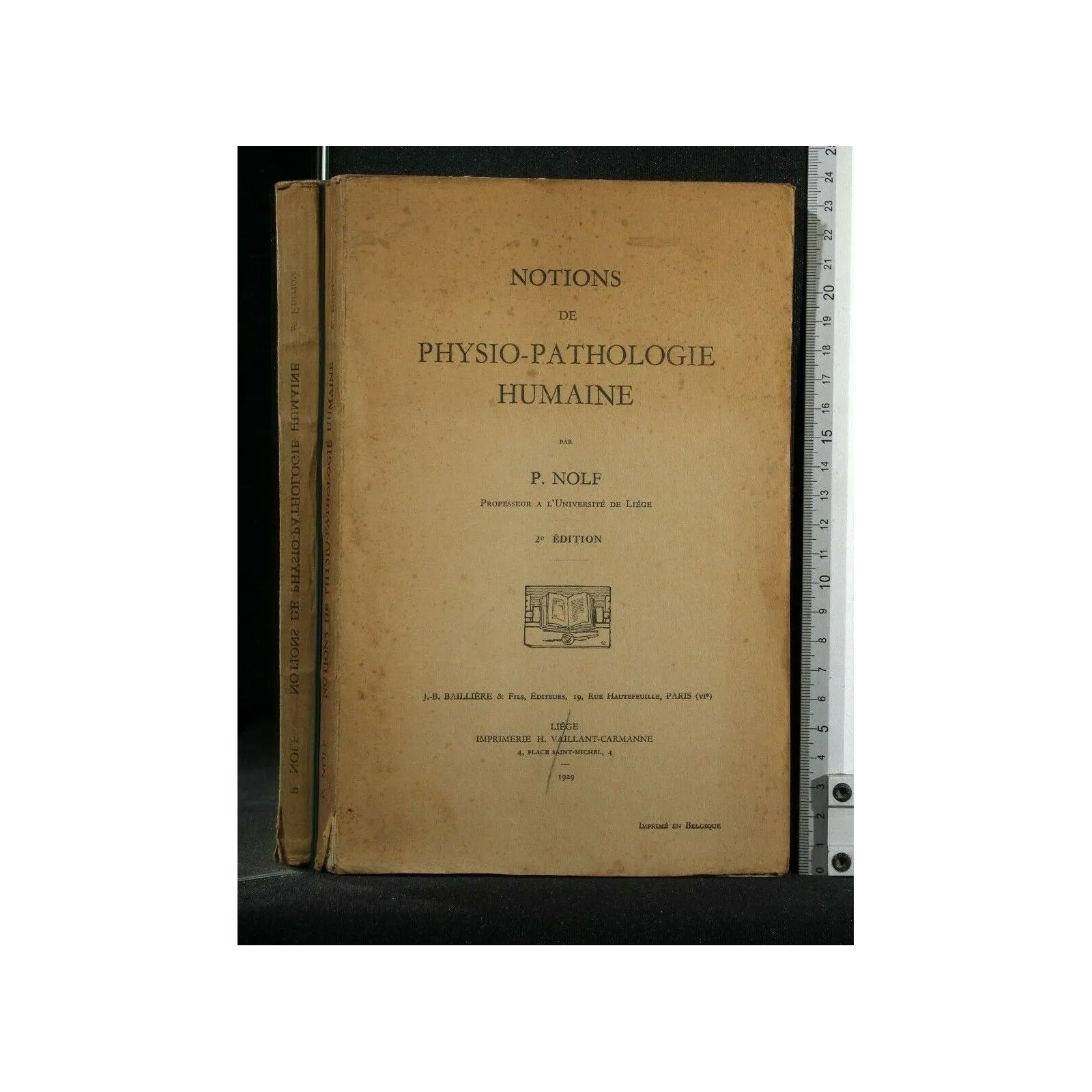 NOTIONS DE PHYSIO-PATHOLOGIE HUMAINE