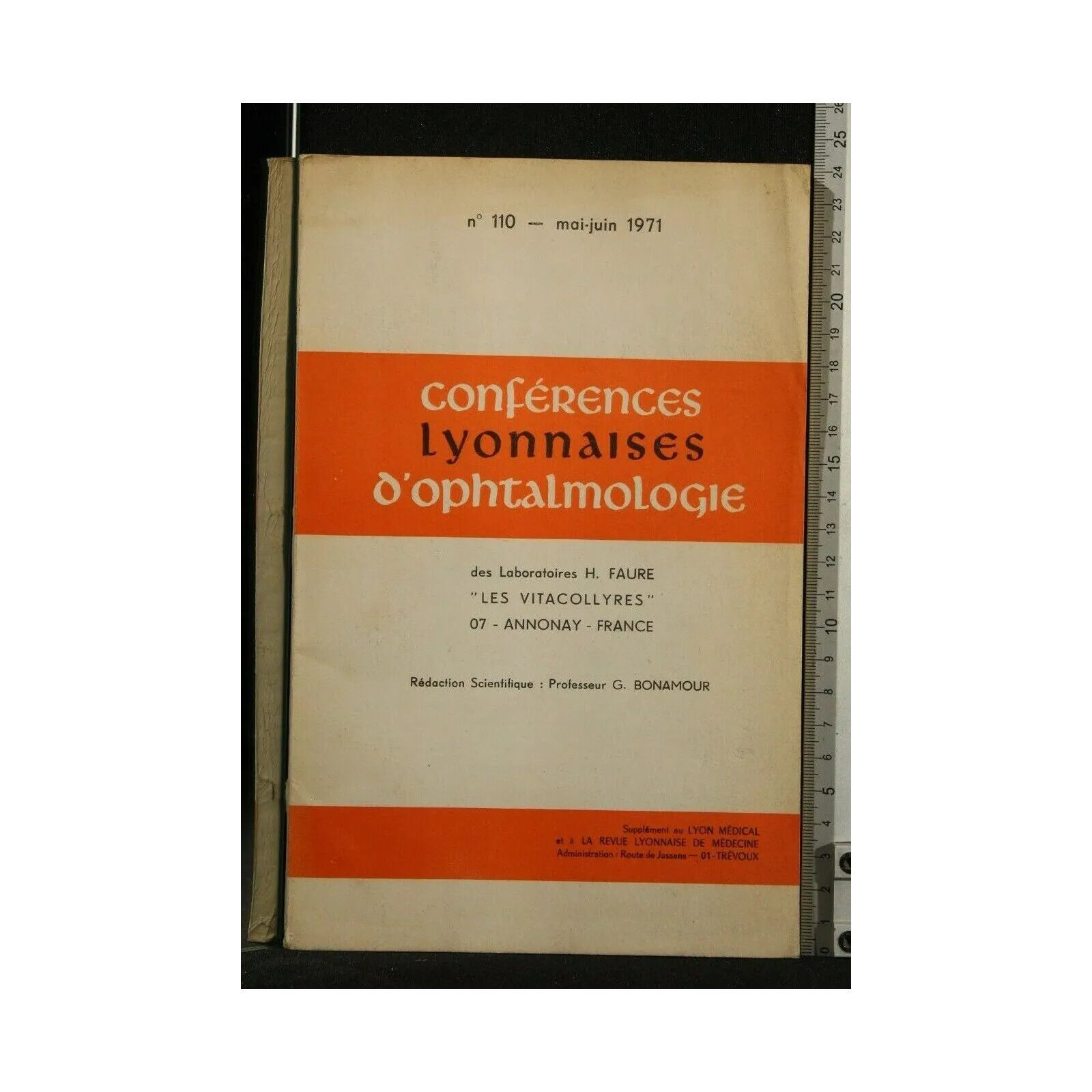 CONFERENCES LYONNAISES D'OPHTALMOLOGIE SUPPLEMENT AU LYON