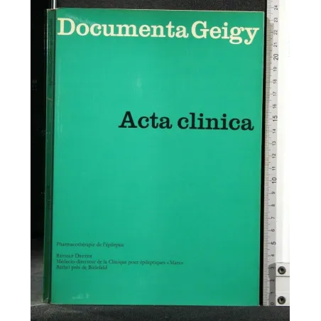 DOCUMENTA GEIGY ACTA CLINICA