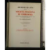 ARCHIVIO ED ATTI DELLA SOCIETA' ITALIANA DI CHIRURGIA LETTURE