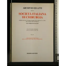 ARCHIVIO ED ATTI SOCIETA' ITALIANA DI CHIRURGIA STRATEGIE