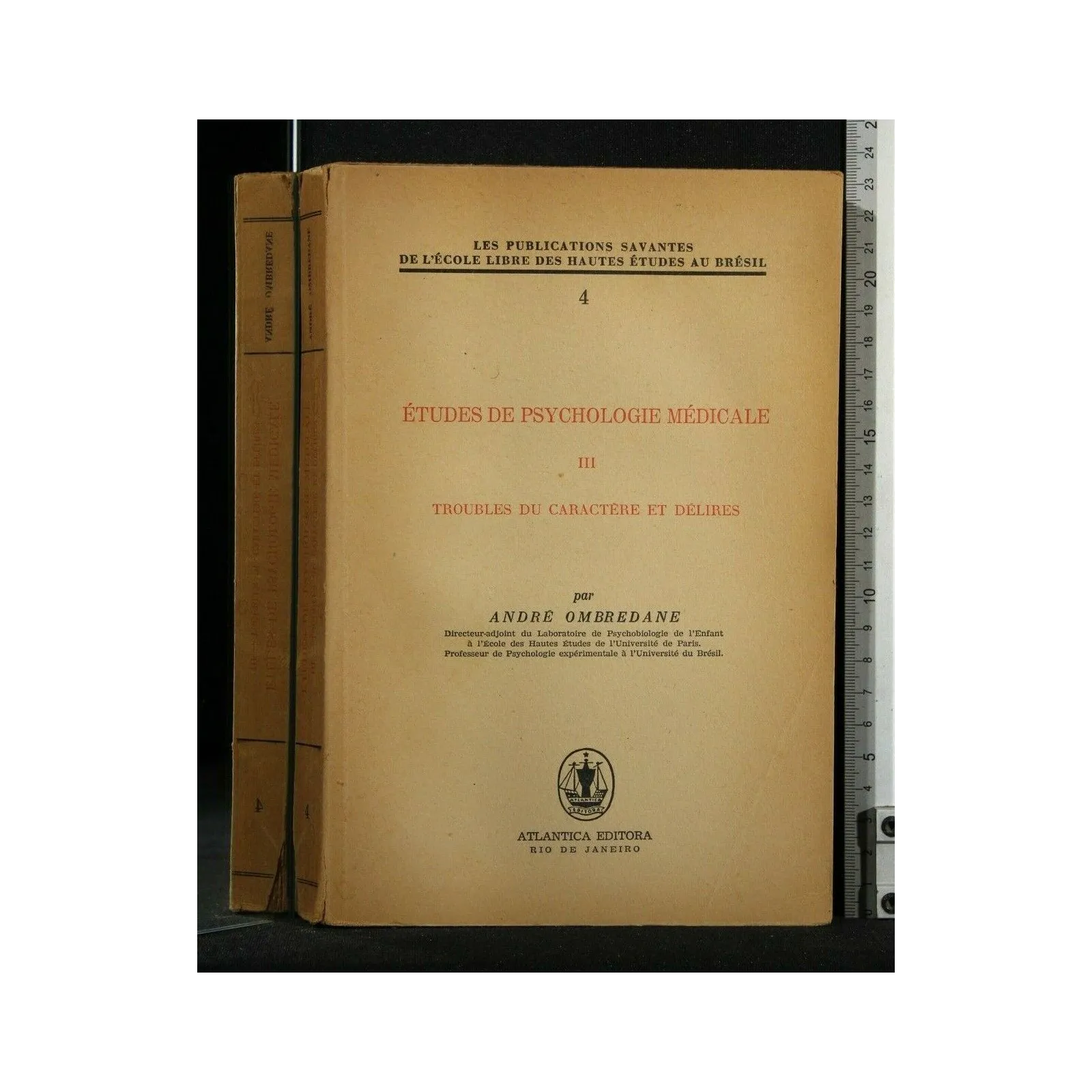 ETUDES DE PSYCHOLOGIE MEDICALE III TROUBLES DU CARACTERE ET