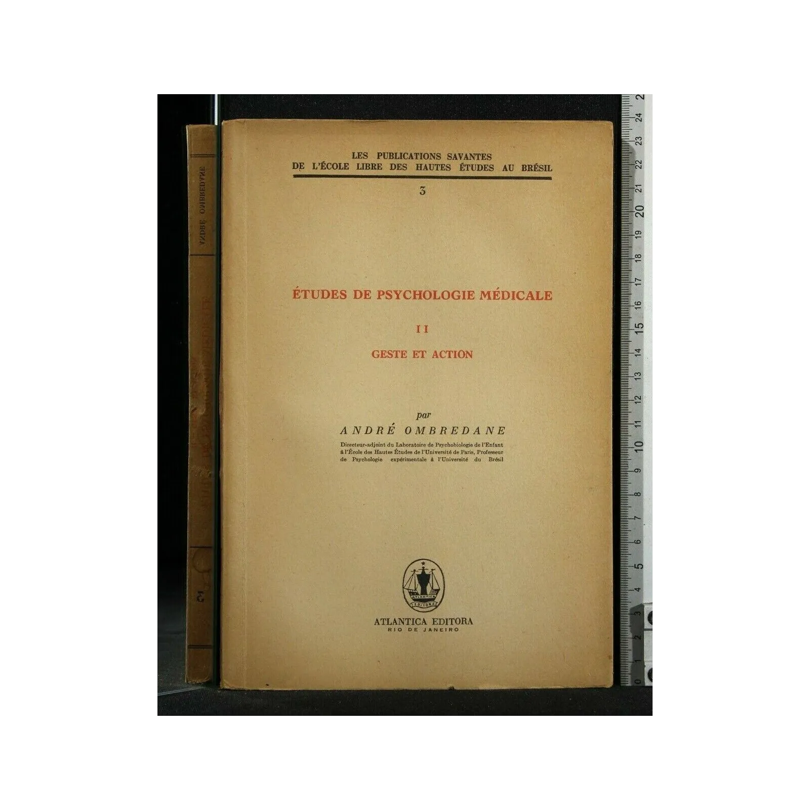 ETUDES DE PSYCHOLOGIE MEDICALE II GESTE ET ACTION