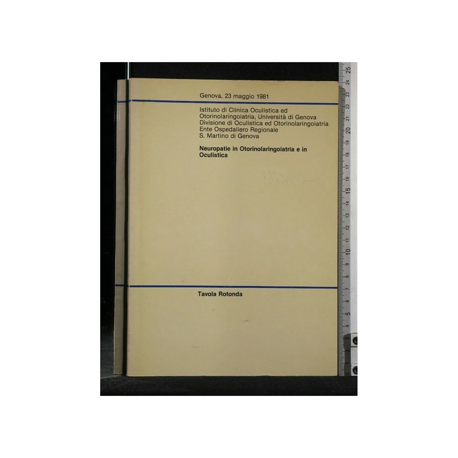 NEUROPATIE IN OTORINOLARINGOIATRIA E IN OCULISTICA ISTITUTO DI