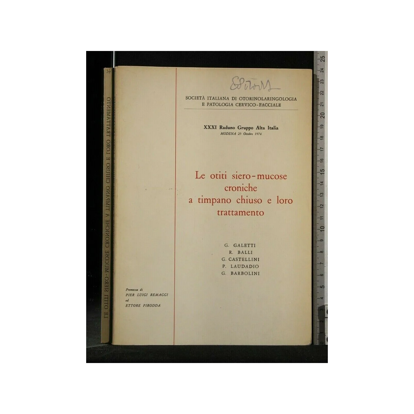 LE OTITI SIERO-MUCOSE CRONICHE A TIMPANO CHIUSO E LORO