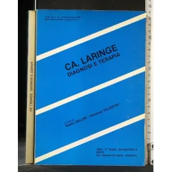 CA. LARINGE DIAGNOSI E TERAPIA 1983 - 2° SUPPLEMENTO MONOGRAFICO