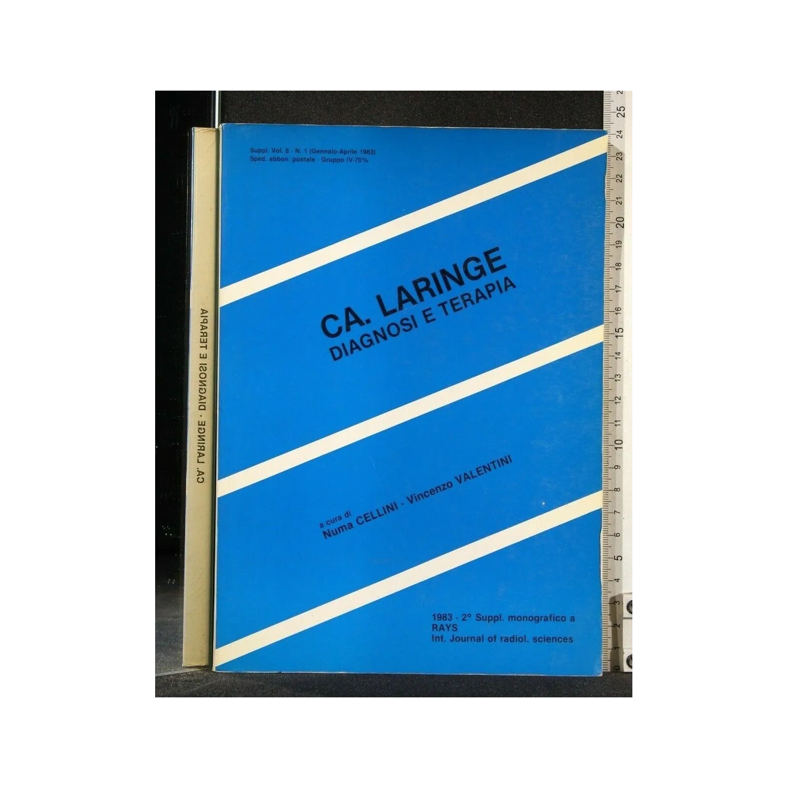 CA. LARINGE DIAGNOSI E TERAPIA 1983 - 2° SUPPLEMENTO MONOGRAFICO