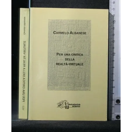 PER UNA CRITICA DELLA REALTA'-VIRTUALE