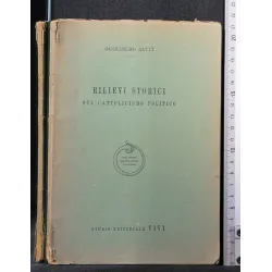 RILIEVI STORICI SUL CATTOLICISMO POLITICO