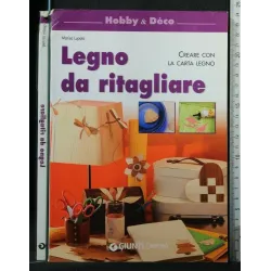 LEGNO DA RITAGLIARE CREARE CON CARTA E LEGNO