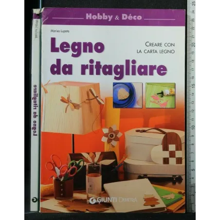 LEGNO DA RITAGLIARE CREARE CON CARTA E LEGNO