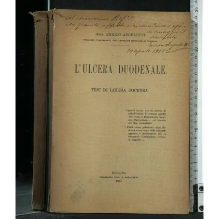 L'ULCERA DUODENALE
