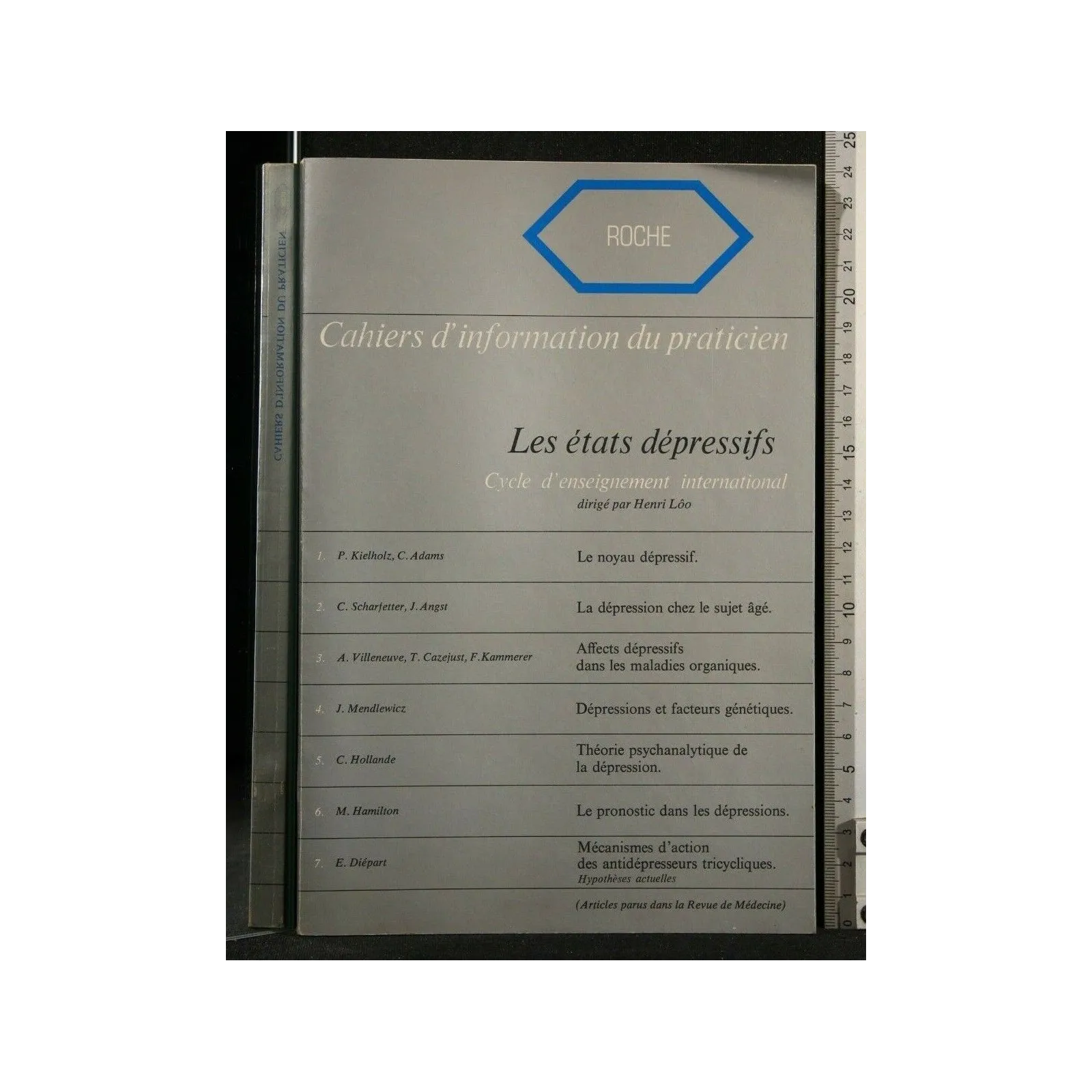 CAHIERS D'INFORMATION DU PRATICIEN LES ETAS DEPRESSIFS