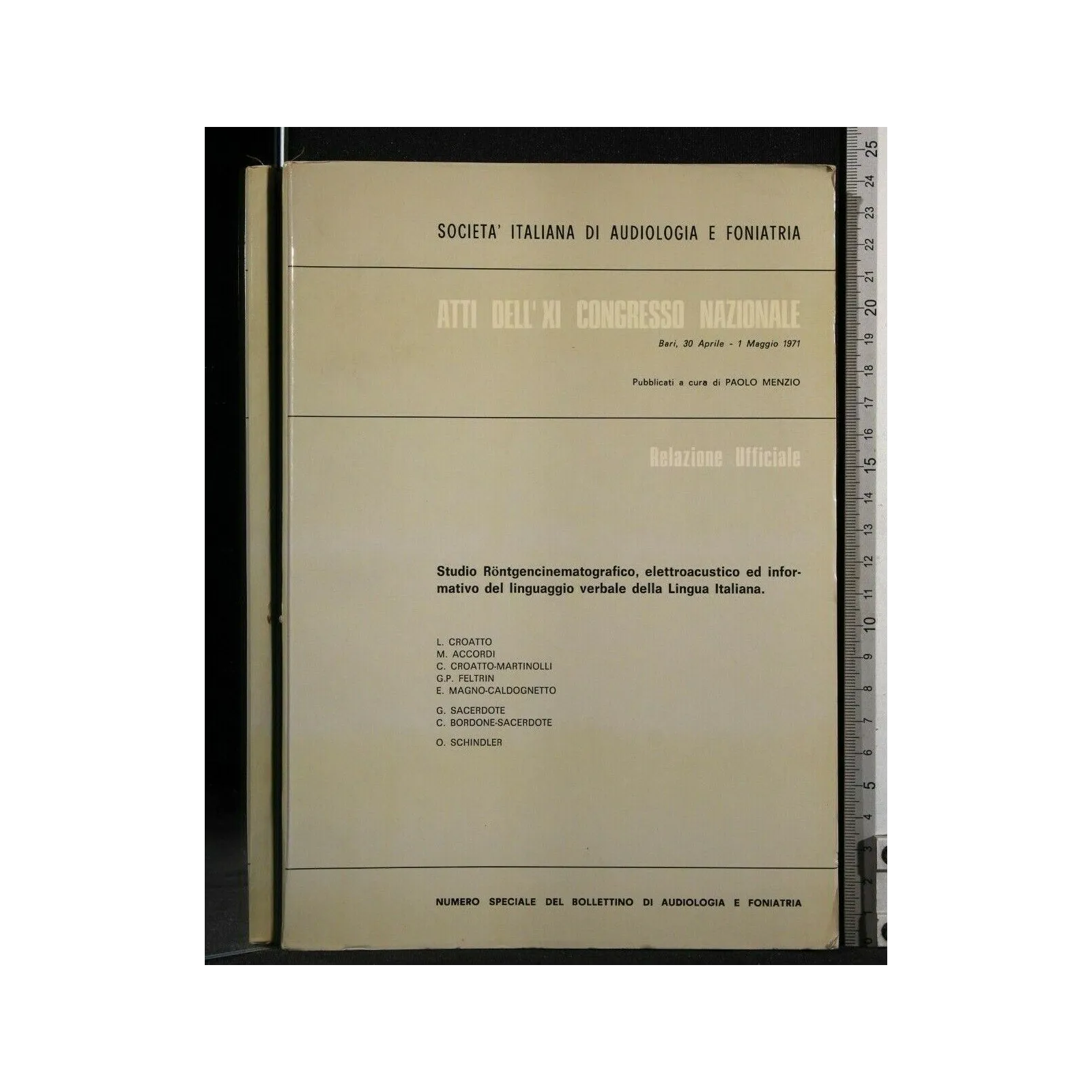 STUDIO RONTGENCINEMATOGRAFICO, ELETTROACUSTICO ED INFORMATIVO