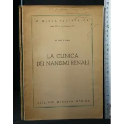 LA CLINICA DEI NANISMI RENALI ESTRATTO DA MINERVA PEDIATRICA