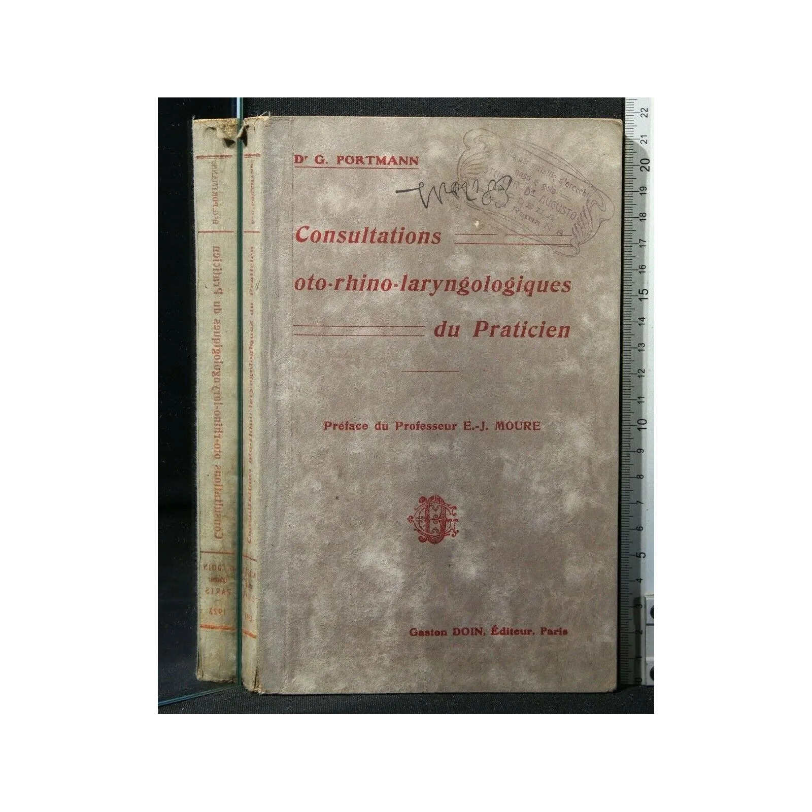 CONSULTATIONS OTO-RHINO-LARYNGOLOGIQUES DU PRATICIEN