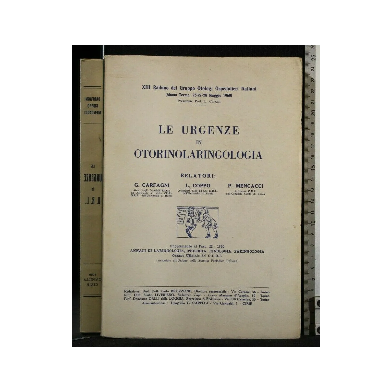 LE URGENZE IN OTORINOLARINGOLOGIA XIII RADUNO DEL GRUPPO OTOLOGI