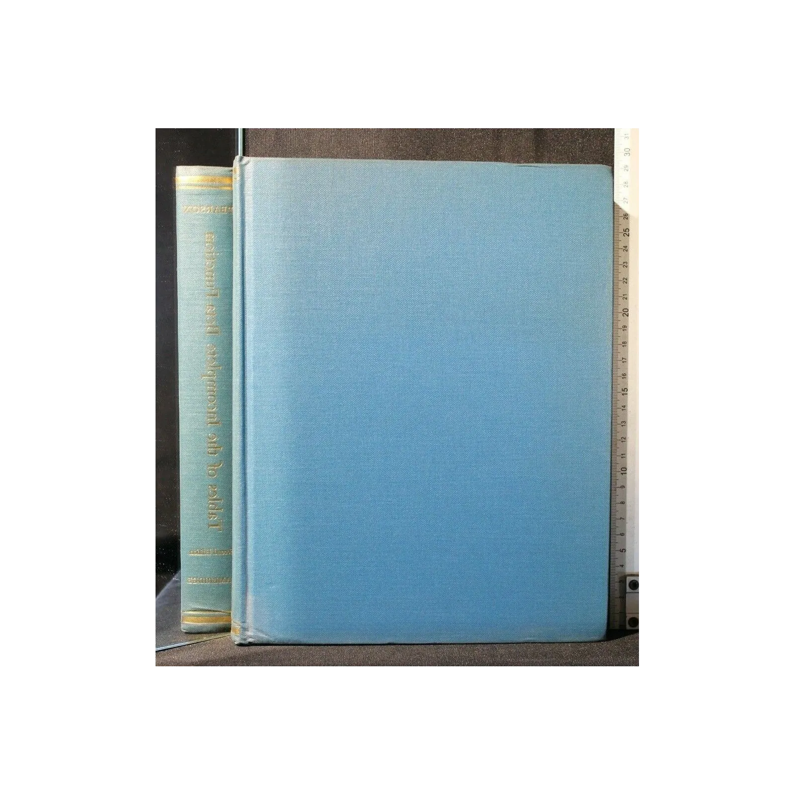 TABLES OF THE INCOMPLETE BETA-FUNCTION